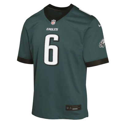 Devonta Smith Philadelphia Eagles Big Kids' Nike Dri-FIT NFL Football Jersey