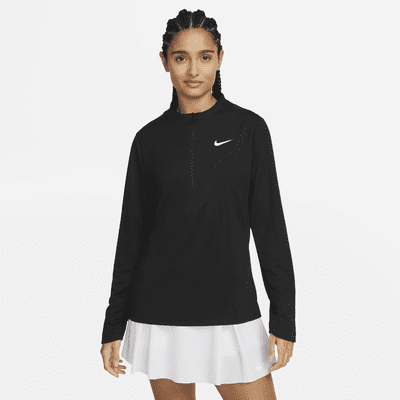 Nike Dri-FIT UV Advantage Camiseta con media cremallera - Mujer