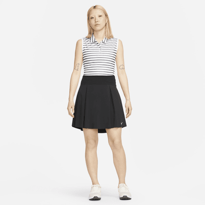 Nike Dri-FIT Victory Women's Striped Sleeveless Golf Polo