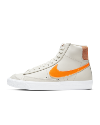 nike blazers women orange