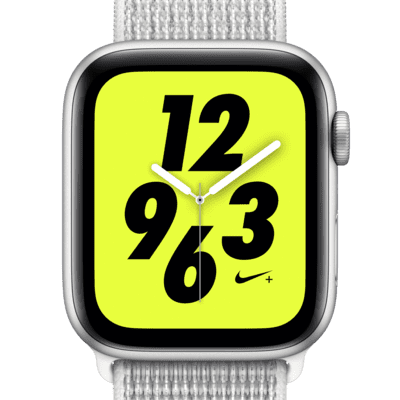 Montre Sport 44 mm Apple Watch Nike+ Series 4 (GPS) avec Boucle Sport Nike reconditionnée