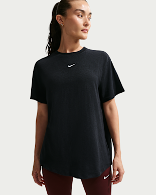 Женские шорты Nike One Relaxed Dri-FIT Short-Sleeve Top
