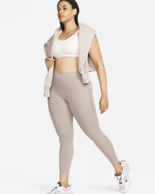 Женские тайтсы Nike Universa Medium-Support High-Waisted 7/8 Leggings with Pockets