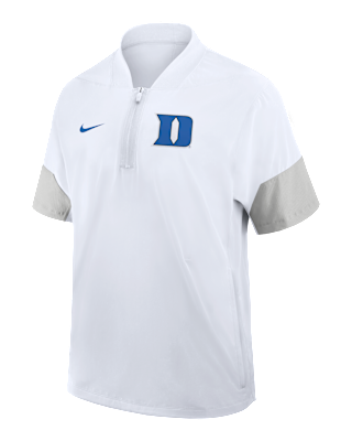 Мужская куртка Duke Sideline Coach Nike College 1/2-Zip Short-Sleeve