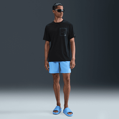 Playera de manga corta para hombre Nike Swim Hydroguard