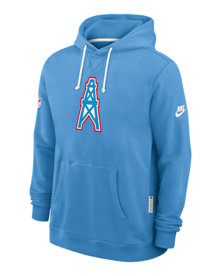 Мужское худи Tennessee Titans Alt Offensive Set Play Sideline Nike Dri-FIT NFL Pullover Hoodie