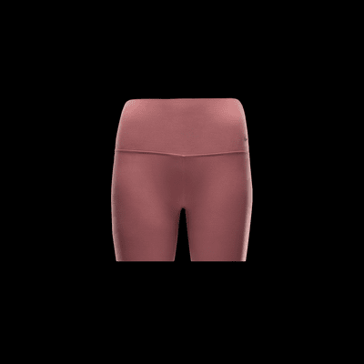 Nike Zenvy Bike-Shorts mit sanftem Halt und hohem Taillenbund für Damen (ca. 12 cm)