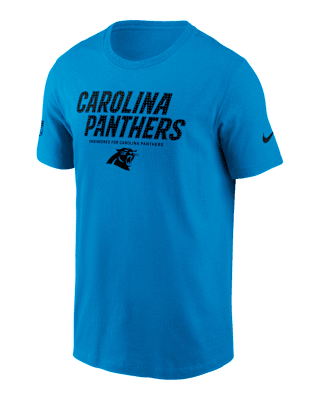 Мужская футболка Carolina Panthers Sideline Team Issue Nike Dri-FIT NFL