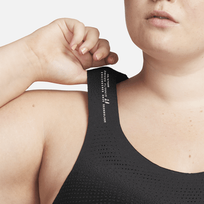 Brassière de sport non rembourrée à maintien supérieur Nike Swoosh Flyknit pour femme