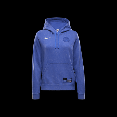 Sudadera con gorro sin cierre de fútbol Nike para mujer Club América Club Fleece Third