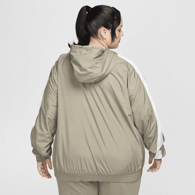 Nike Sportswear Classic Wovens Women's Loose UV Hooded Jacket (Plus Size)