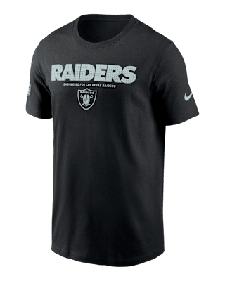 Мужская футболка Las Vegas Raiders Sideline Team Issue Nike Dri-FIT NFL