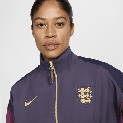 England Strike Away Nike Dri-FIT-fodboldjakke til kvinder