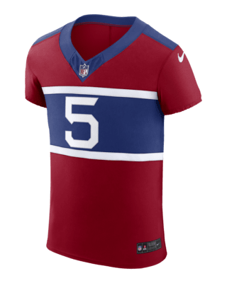 Мужские джерси Kayvon Thibodeaux New York Giants Nike Dri-FIT NFL Elite Football Jersey для футбола