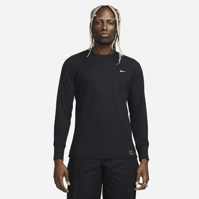 Nike Life Men's Long-sleeve Heavyweight Waffle Top. Nike DK