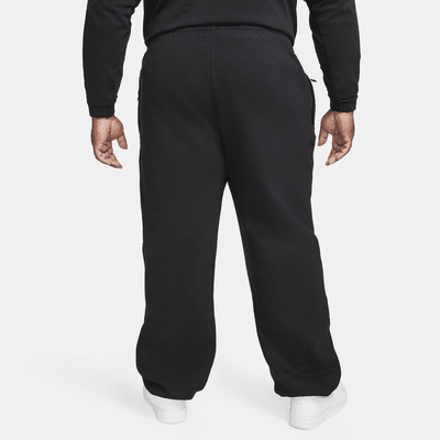 Pantalon en tissu Fleece à ourlet ouvert Nike Solo Swoosh pour homme