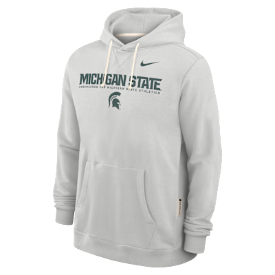 Michigan State Sideline Men's Nike Dri-FIT College Pullover Hoodie