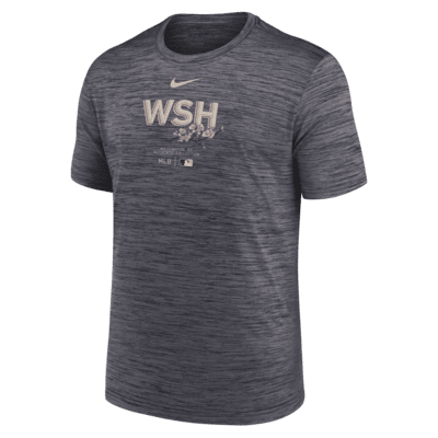 Washington Nationals City Connect Practice Velocity Men's Nike Dri-FIT MLB T-Shirt