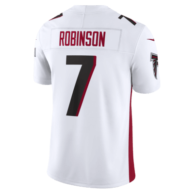 Jersey de la NFL Nike Dri-FIT Limited para hombre Bijan Robinson Atlanta Falcons