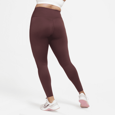 Leggings a todo o comprimento de cintura subida e suporte firme com bolsos Nike Go para mulher