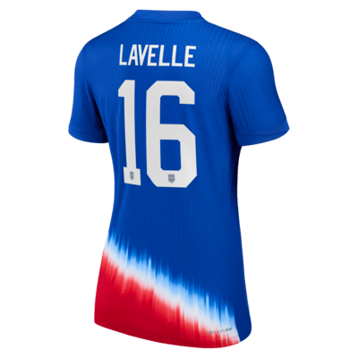 Jersey de fútbol Nike Dri-FIT ADV del USWNT visitante 2024 Match para mujer Rose Lavelle