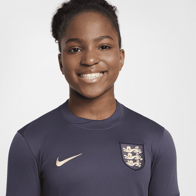 Maillot de foot replica Nike Dri-FIT Angleterre (Équipe féminine) 2024/25 Stadium Extérieur pour ado