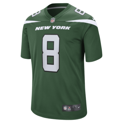 Jersey de fútbol americano Nike de la NFL Game para hombre Aaron Rodgers New York Jets