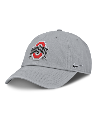 Мужские  Ohio State 2025/26 College Football Playoff Bound Club Nike College Adjustable Hat для футбола