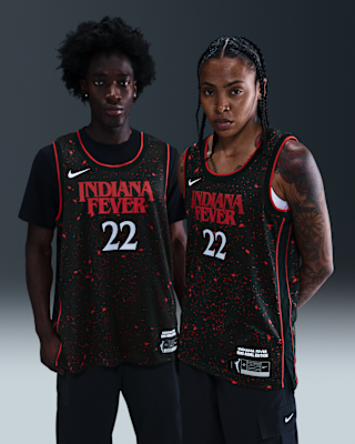 Женские джерси Caitlin Clark Indiana Fever x Stranger Things 2025 Rebel Edition Women’s Nike Dri-FIT WNBA Victory Jersey