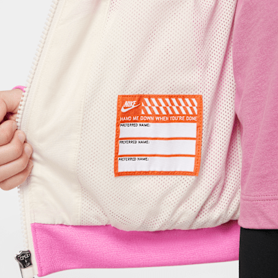 Chamarra Windrunner para niños talla pequeña Nike