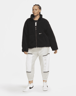 nike sherpa jacket white