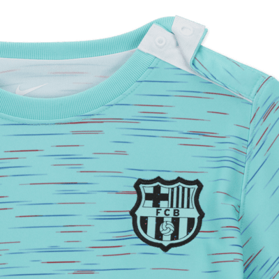 FC Barcelona 2023/24 Üçüncü Nike Üç Parça Bebek Futbol Forması