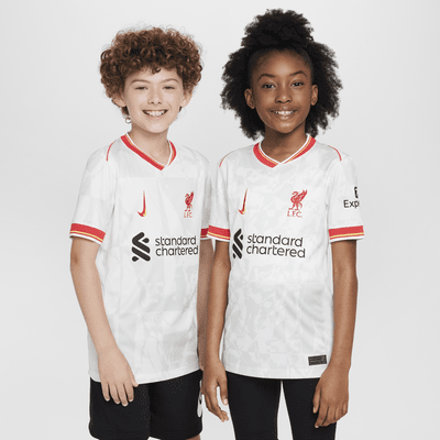 Liverpool FC 2024/25 Stadyum Üçüncü Nike Dri-FIT Genç Çocuk Futbol Taraftar Forması