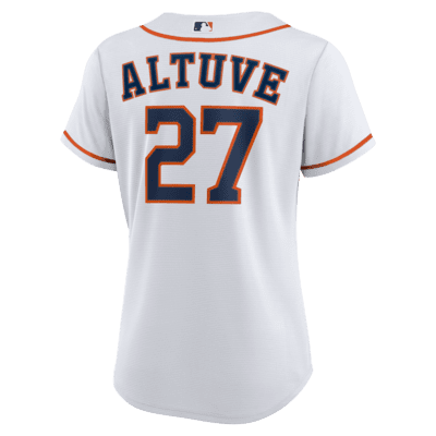 MLB Houston Astros (Jose Altuve) Women's Replica Baseball Jersey