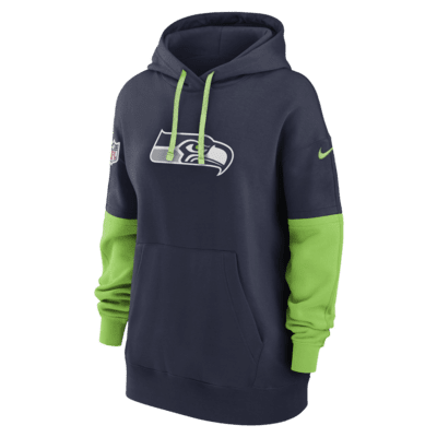 Seattle Seahawks Sideline Essential Women's Nike NFL Pullover Hoodie