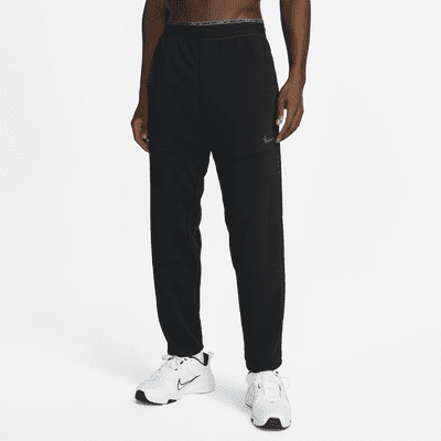 Nike Pro Fitnessbroek van fleece voor heren. Nike BE
