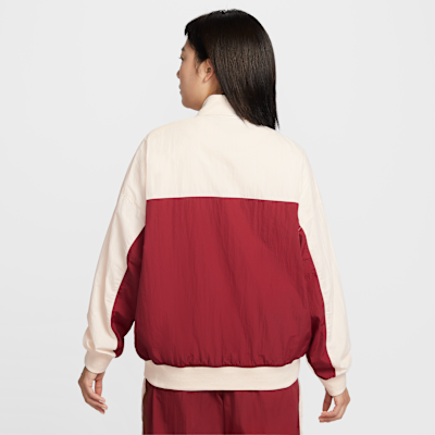 나이키 스포츠웨어 여성 오버사이즈 바시티 재킷