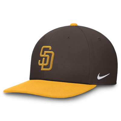 Gorra Nike Dri-FIT de la MLB ajustable para hombre San Diego Padres Evergreen Pro