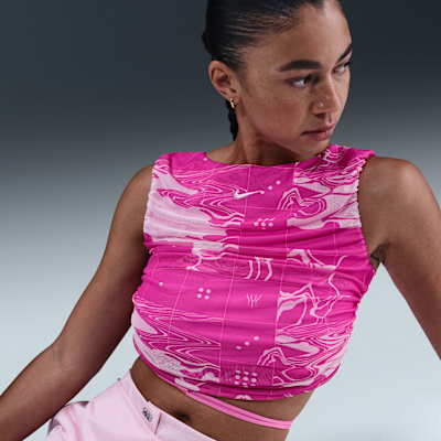 Camiseta de tirantes cropped para mujer Serena Williams Design Crew
