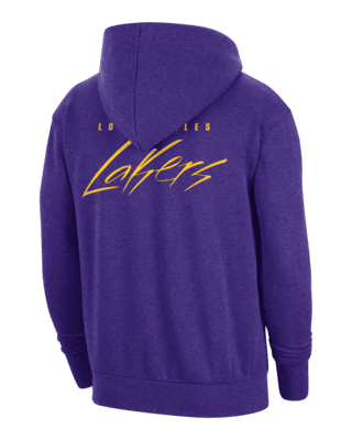 Nike Los Angeles Lakers Courtside Nba Pullover Hoodie Mens Style : Cn0 - NY  Tent Sale