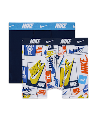 Детские  Nike Big Kids' Dri-FIT Printed Boxer Briefs (2-Pack)