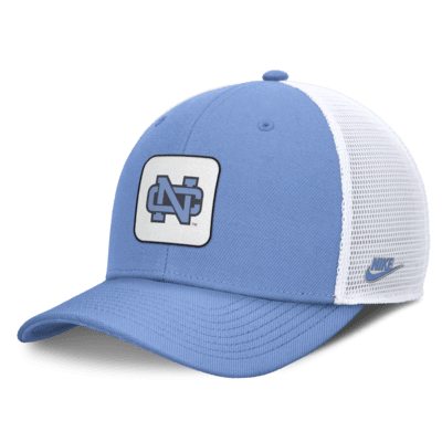 Gorra de rejilla universitaria Nike ajustable para hombre North Carolina Tar Heels Legacy Rise Mascot