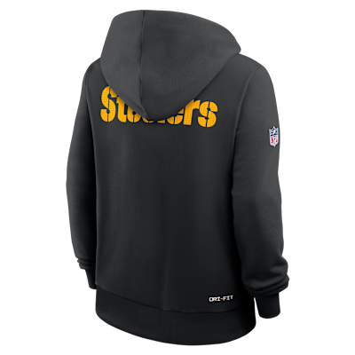 Pittsburgh Steelers Sideline Women's Nike Dri-FIT NFL Pullover Hoodie