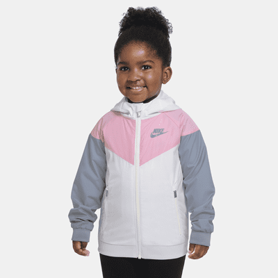 pink windbreaker jacket nike