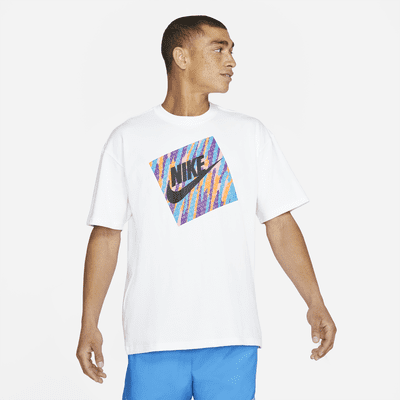 witte nike t shirt heren