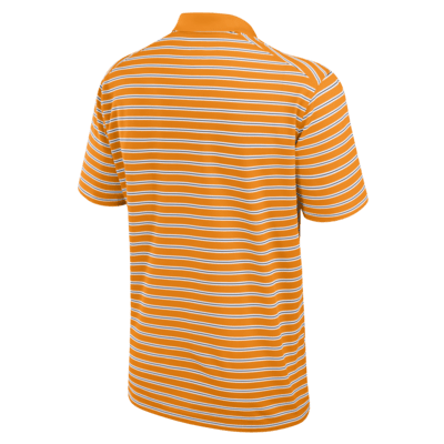 Polo universitario Nike Dri-FIT para hombre Tennessee Volunteers Primetime Victory Striped