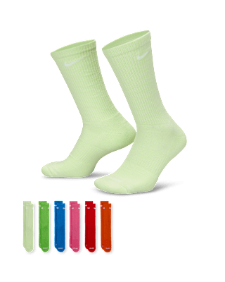 Unisex носки Nike Everyday Plus Cushioned Training Crew Socks (6 Pairs) для тренировок