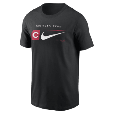 Cincinnati Reds Team Swoosh Lockup Men's Nike MLB T-Shirt