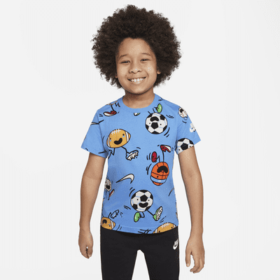 Playera para niños talla pequeña Nike. Nike.com