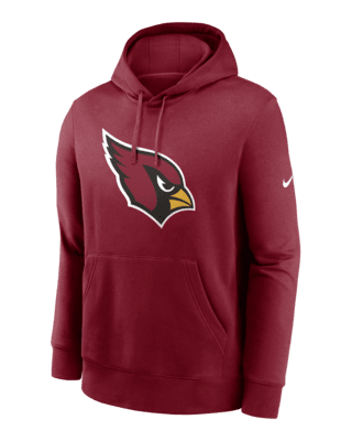 Мужское худи Arizona Cardinals Club Logo Nike NFL Pullover Hoodie